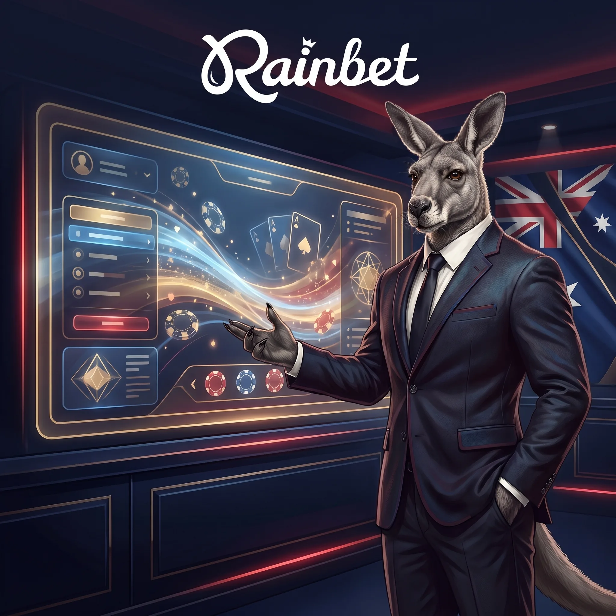 Rainbet digital casino game showcase
